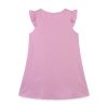 Baby Cartoon Patched Graphic Sleeveless Princess Summer Dress